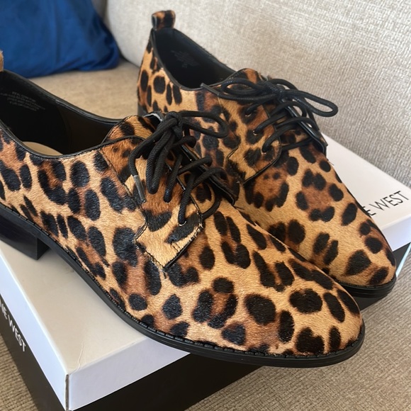 Nine West Henley leopard oxfords - Picture 5 of 6